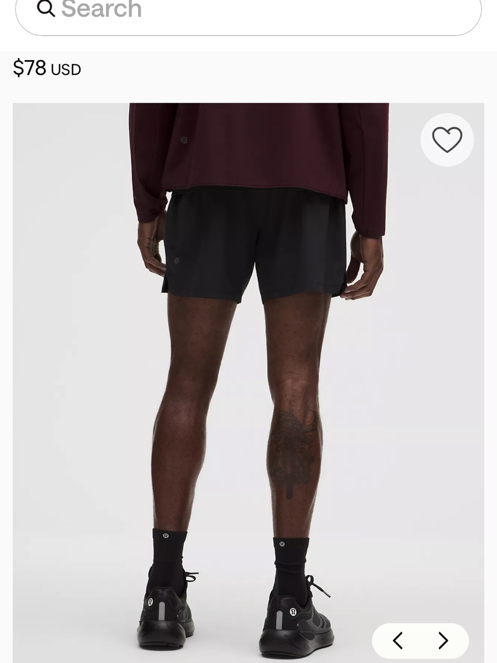 lululemon Men’s Mile Maker Ripstop Shorts 6” Lined - Picture 2 of 16
